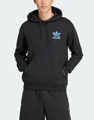 Graphic Liquid Trefoil Hoodie