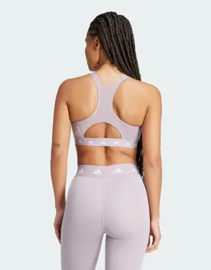 Adidas Powerreact Training Medium-Support Techfit Bra. 3 Adidas Powerreact Training Medium-Support Techfit Bra. 3