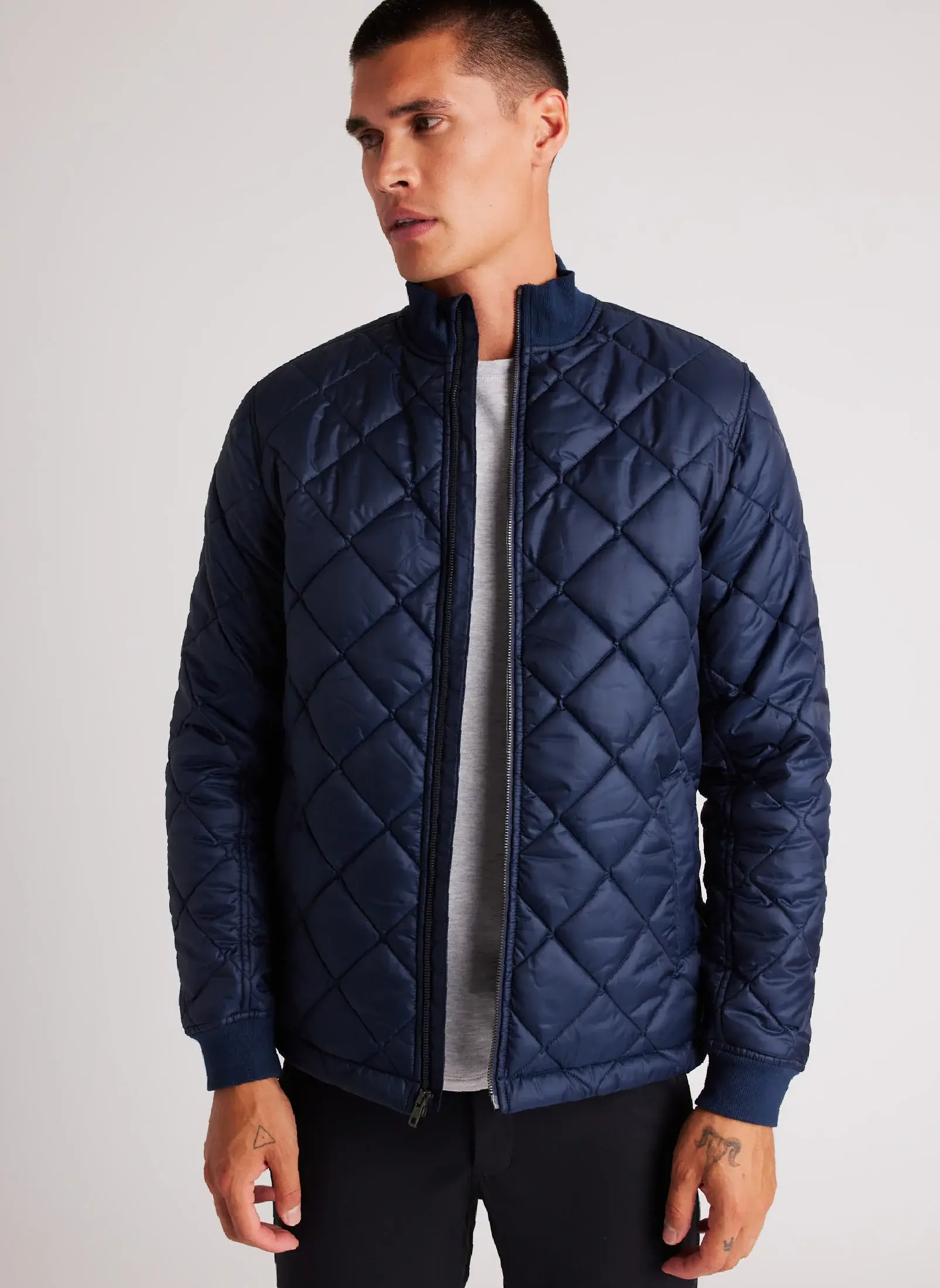 Kit And Ace Every Day Diamond Quilted Jacket. 1