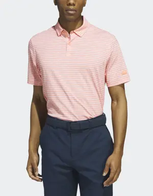 Adidas Go-To Striped Golf Polo Shirt - HR7973