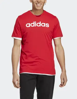 Adidas Essentials Single Jersey Linear Embroidered Logo T-Shirt
