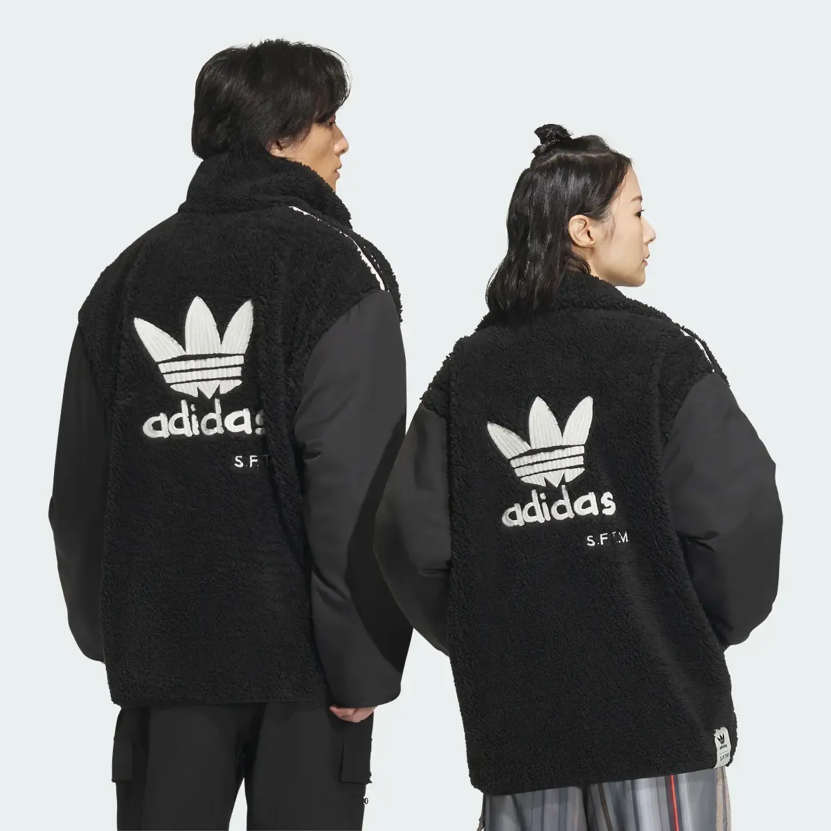 Adidas Song for the Mute Fleece Jacket (Gender Neutral). 2