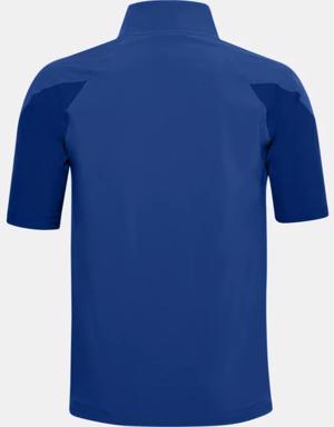 Boys' UA Squad Short Sleeve ¼ Zip