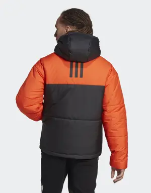 Adidas BSC 3-Stripes Puffy Hooded Jacket. 3 Adidas BSC 3-Stripes Puffy Hooded Jacket. 3