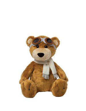 Aviator 8-Inch Bear Plush Toy multi