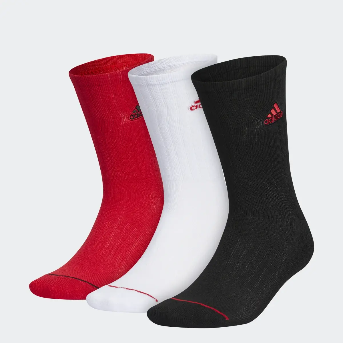 Adidas Classic Cushioned Crew Socks 3 Pairs. 1