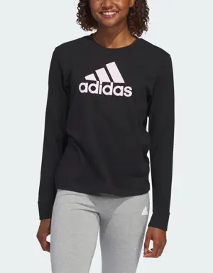 Adidas Sportswear Logo Long Sleeve Tee