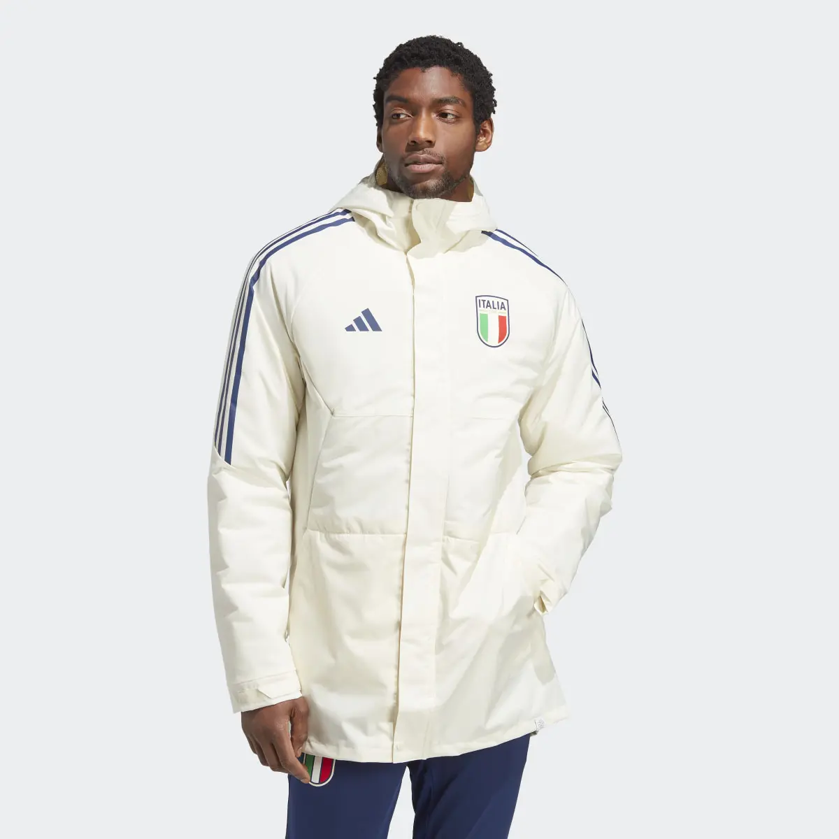 Adidas Italia 23 Parka Condivo Stadium. 2