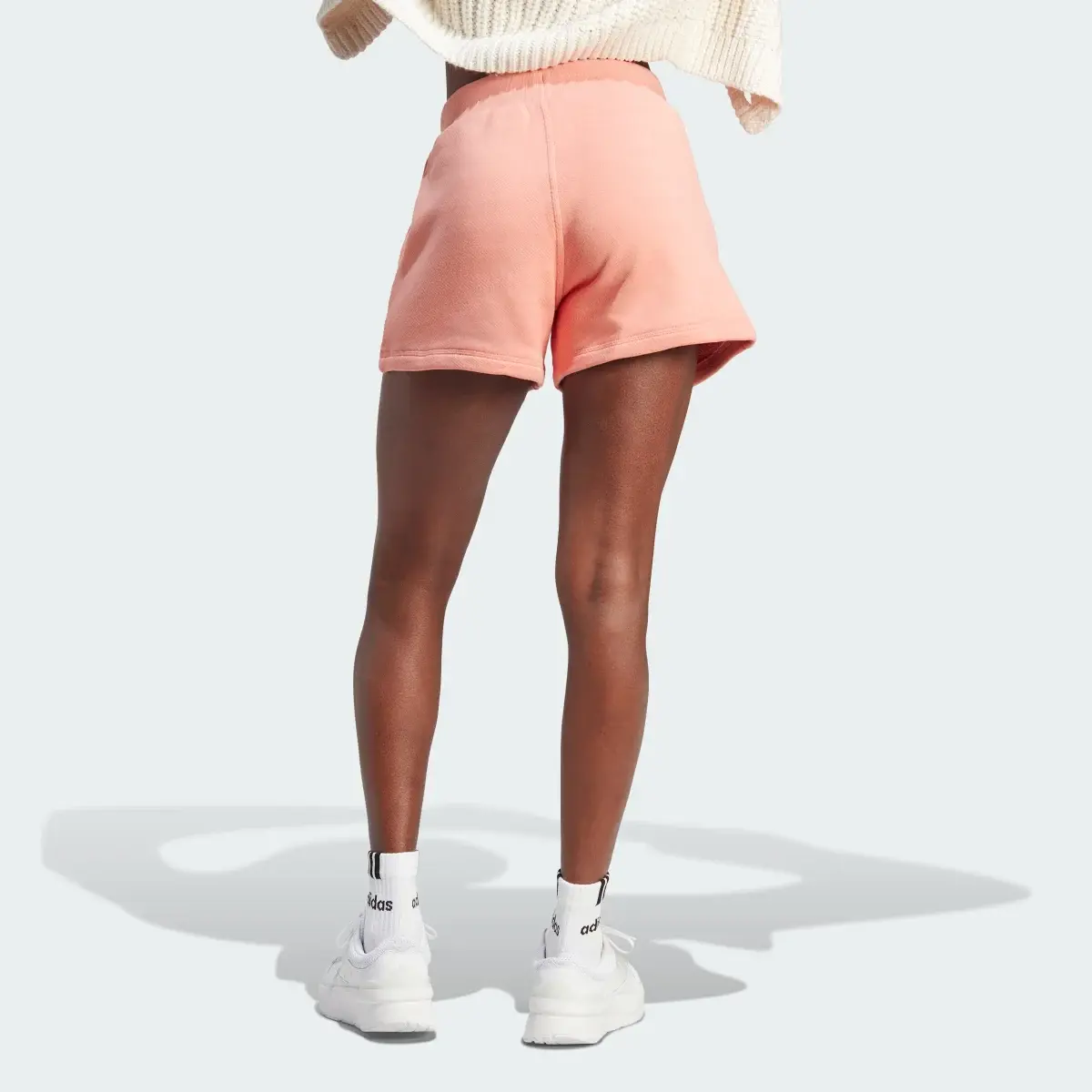 Adidas Lounge French Terry Shorts. 3