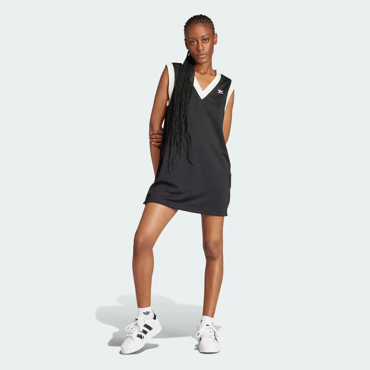 Adidas Vestido Adibreak Neutral Court. 2