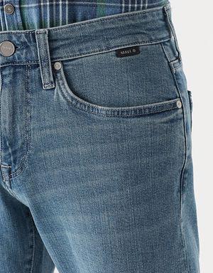 Hunter Mavi Premium Vintage Jean Pantolon