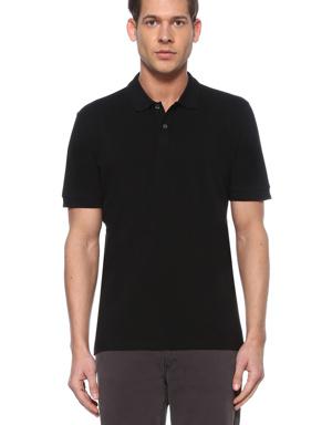 Siyah Polo Yaka T-shirt