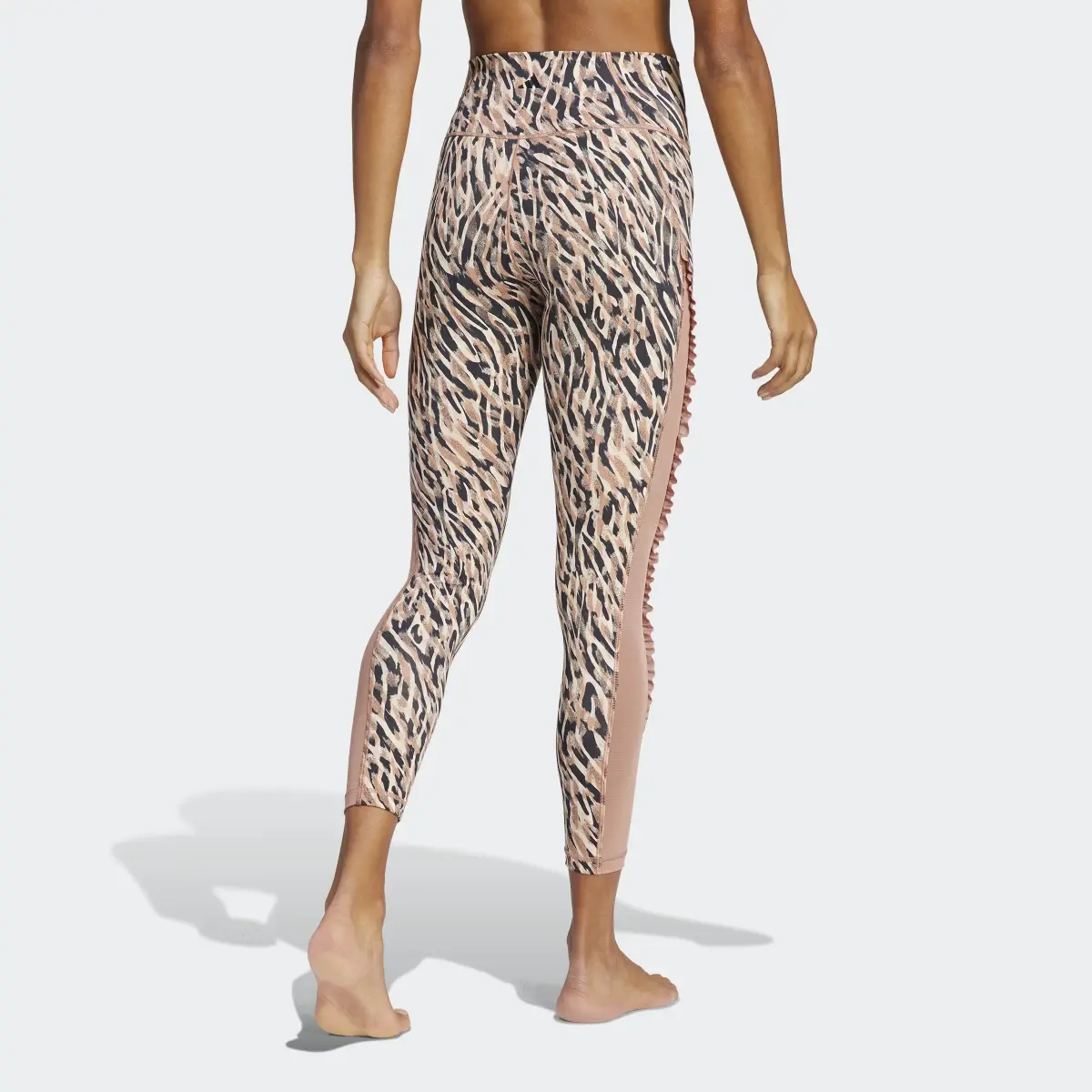 Adidas Yoga Studio Clash Print 7/8 Leggings. 2