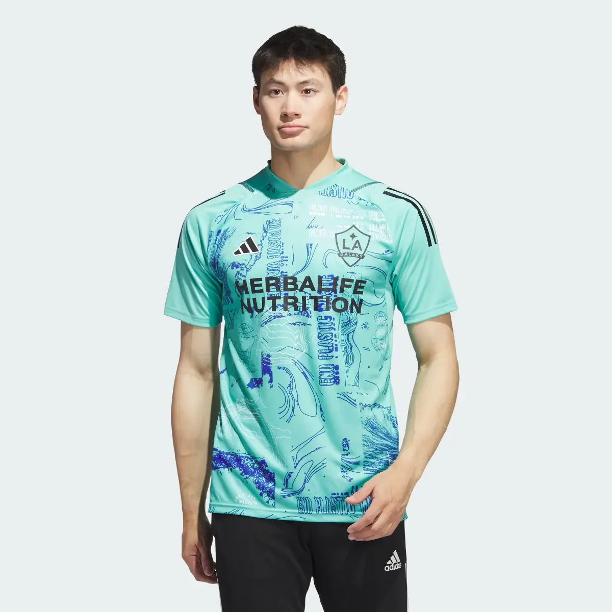 Adidas LA Galaxy One Planet Jersey. 2