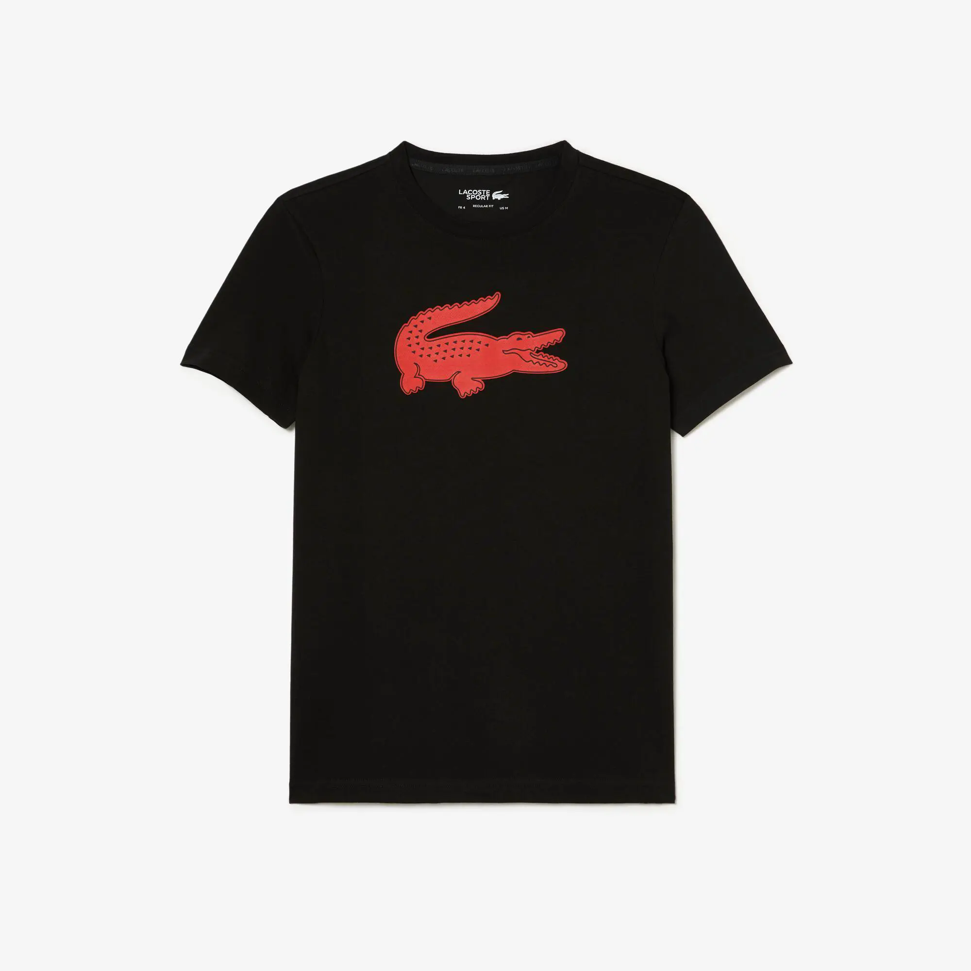 Lacoste Men's Lacoste SPORT 3D Print Crocodile Breathable Jersey T-shirt. 2