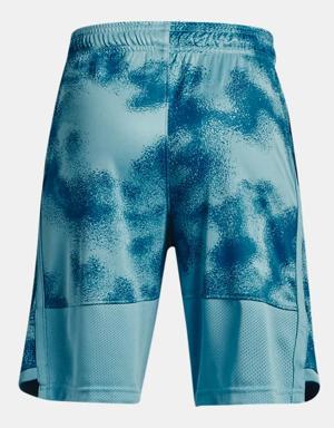 Boys' UA Stunt 3.0 Branded Shorts