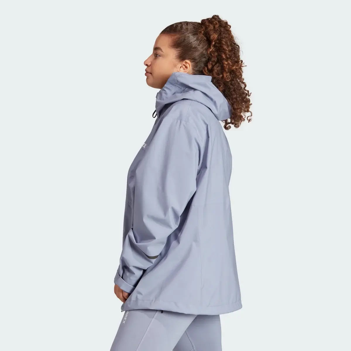 Adidas TERREX Multi RAIN.RDY 2.5-Layer Regenjacke – Große Größen. 3