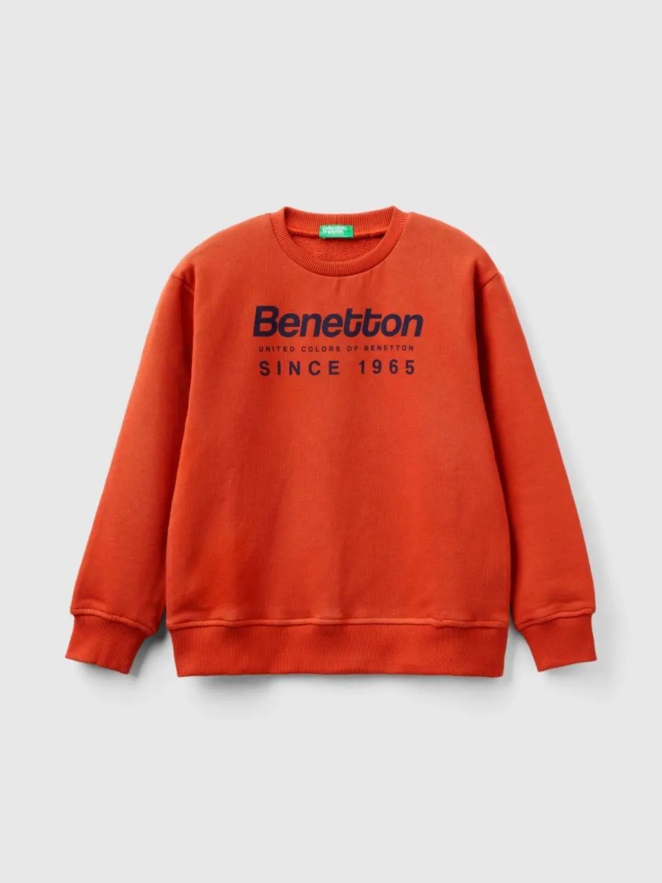 Benetton sweatshirt with logo print. 1