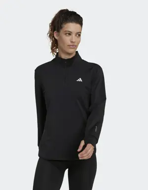 Techfit AEROREADY Warm Quarter-Zip Training Top