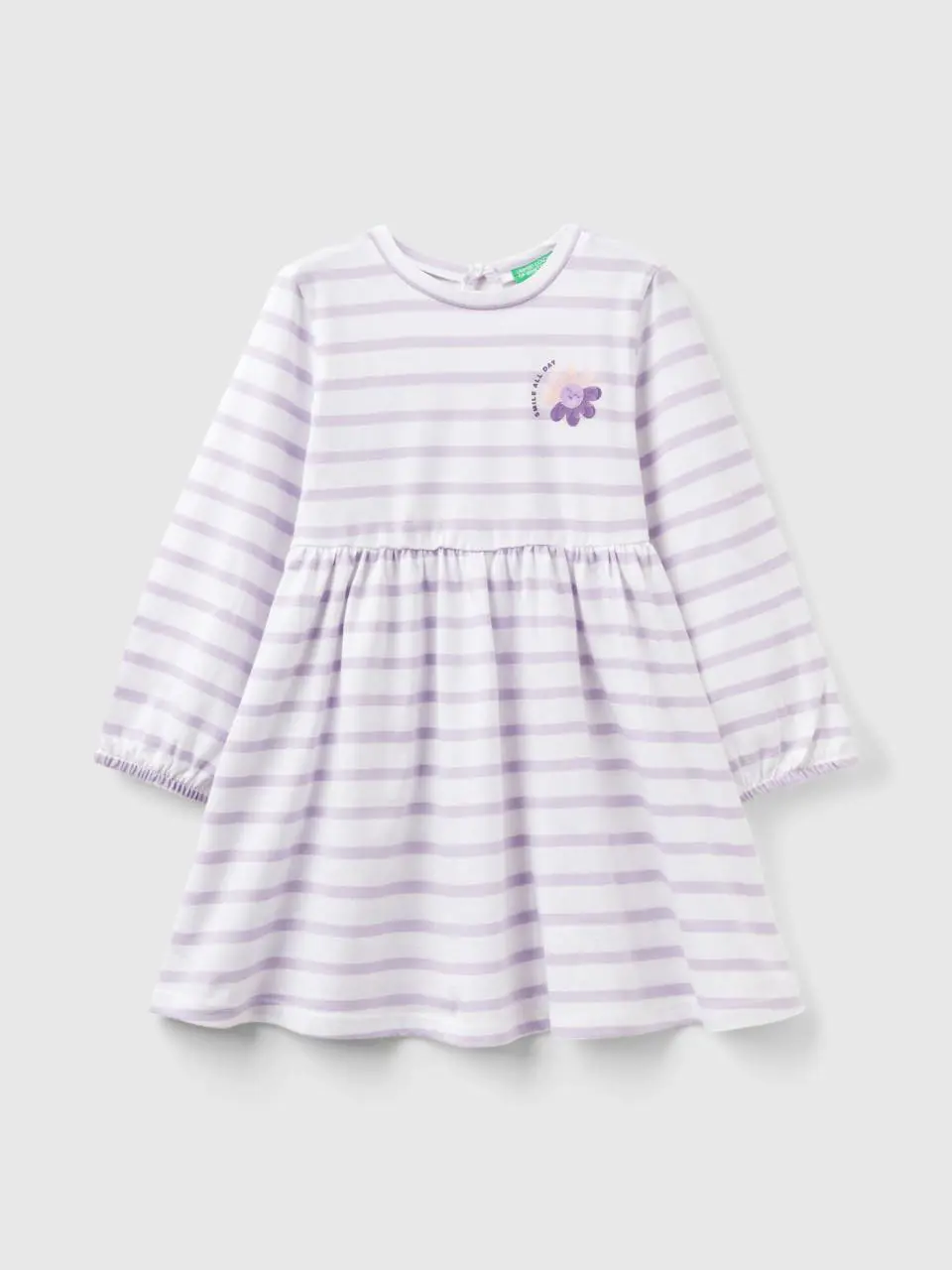 Benetton striped dress in pure cotton. 1