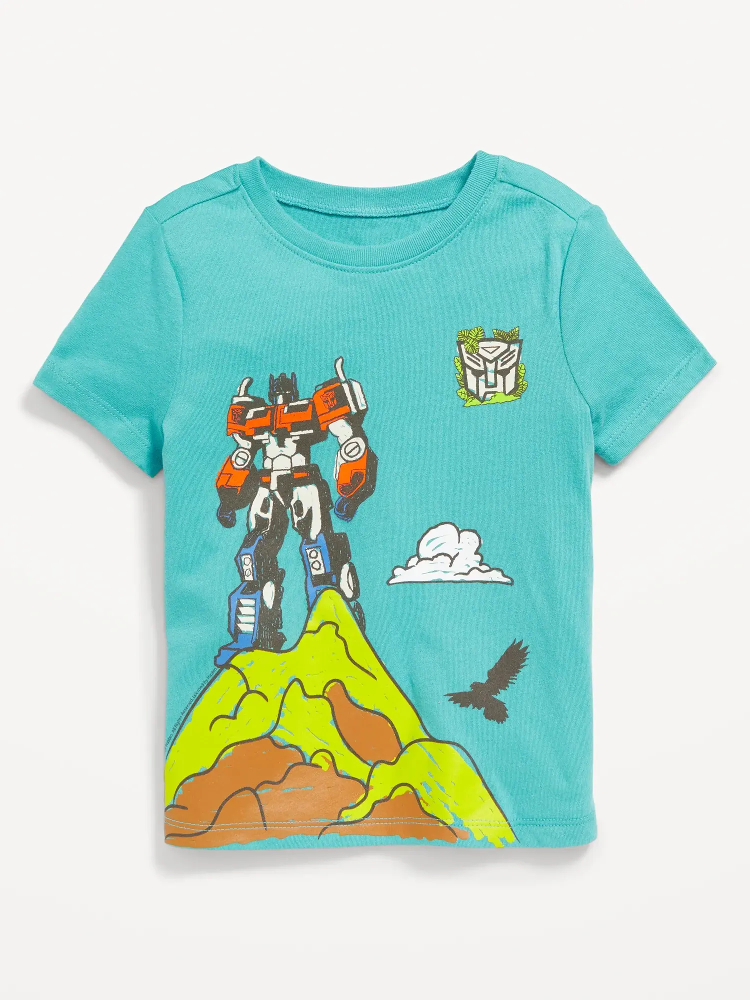 Old Navy Transformers™ Unisex Graphic T-Shirt for Toddler blue. 1