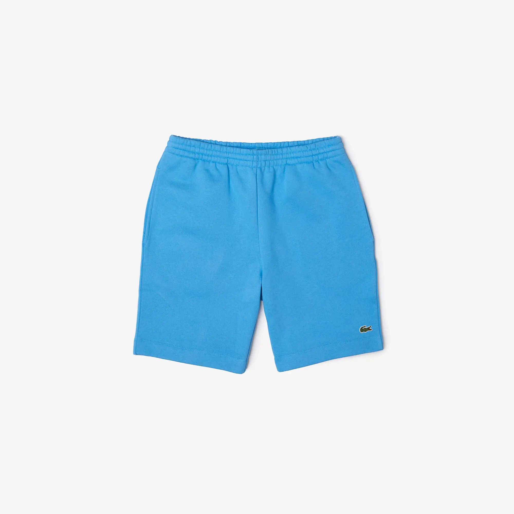Lacoste Men's Organic Brushed Cotton Fleece Shorts. 2 Lacoste Men's Organic Brushed Cotton Fleece Shorts. 2
