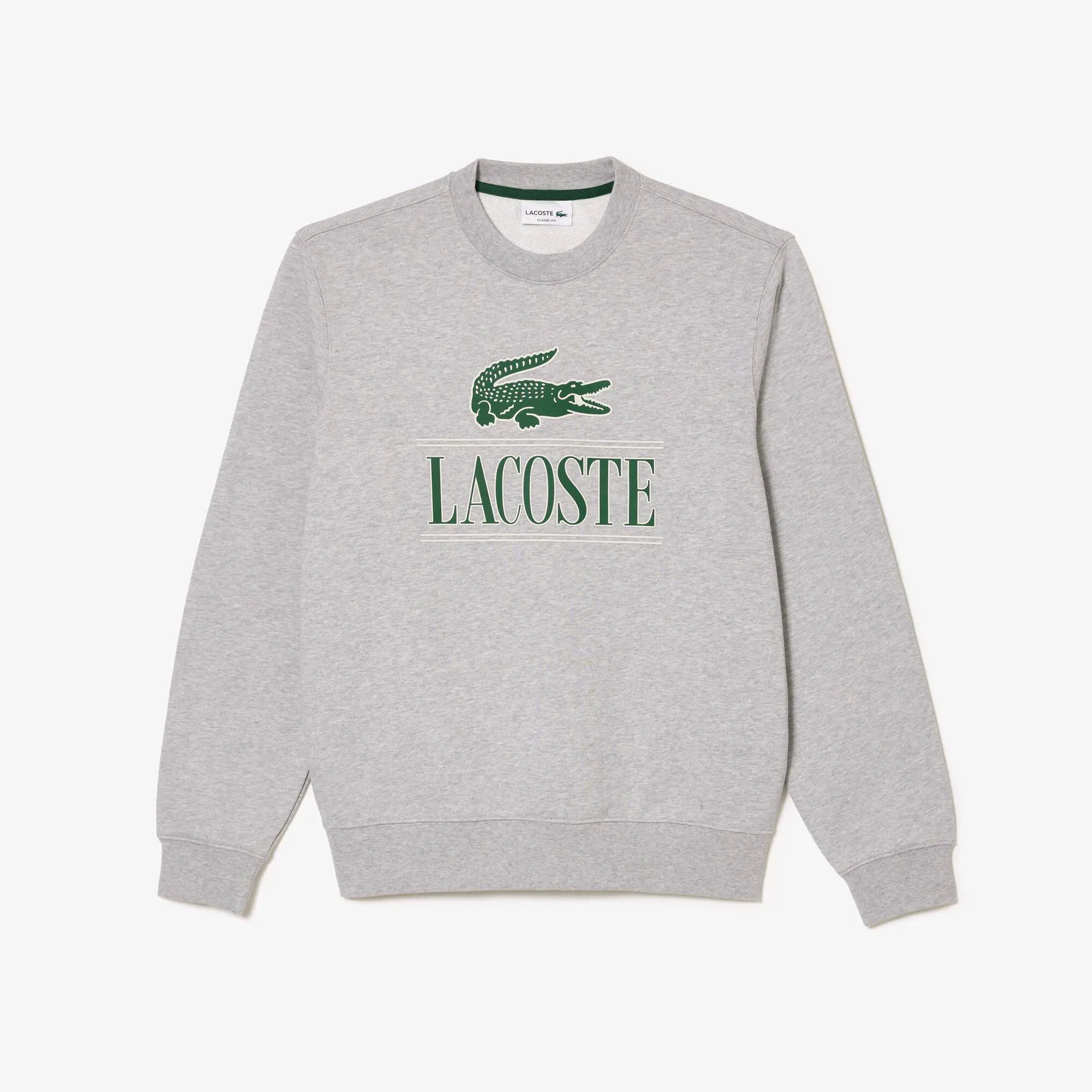 Lacoste Cotton Fleece Branded Jogger Sweatshirt. 2