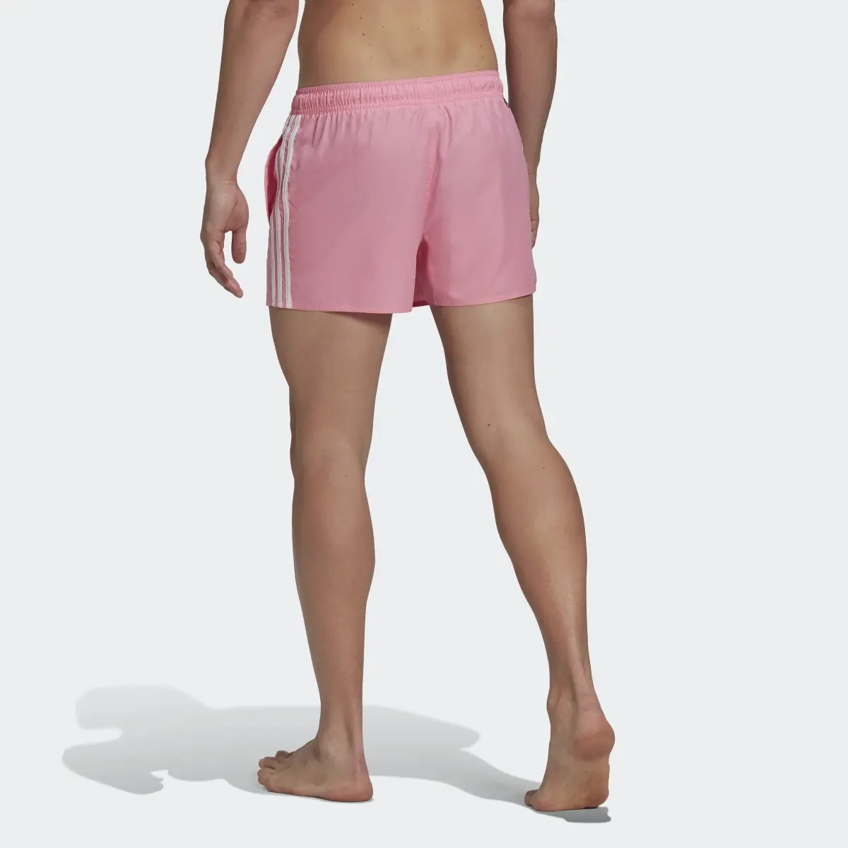 Adidas Classic 3-Stripes Swim Shorts. 2