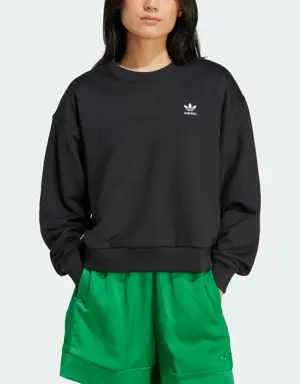 Trefoil Cropped Sweater