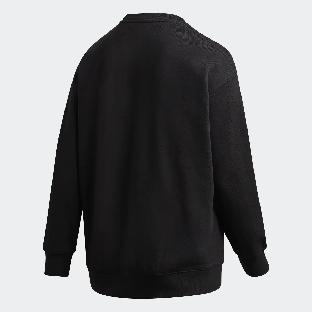 Adidas Trefoil Crew Sweatshirt (Plus Size). 2