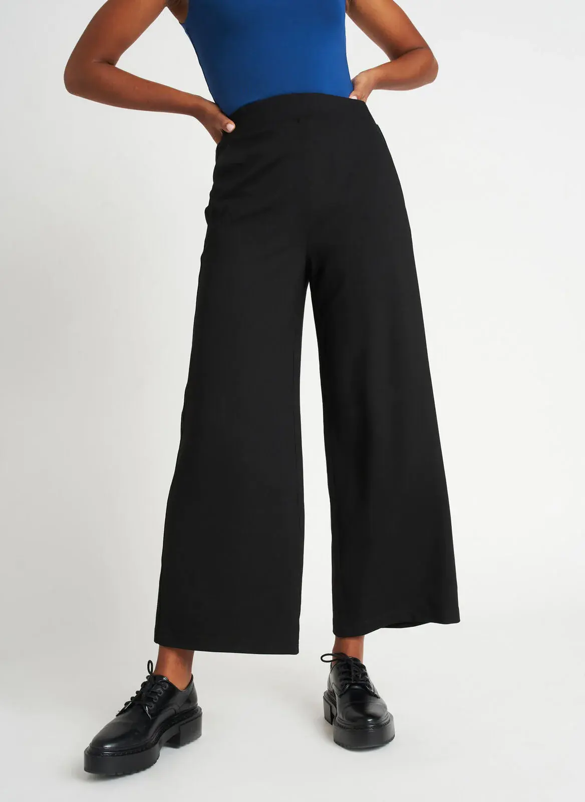 Kit And Ace - Serenity Double Knit Wide Leg Pants