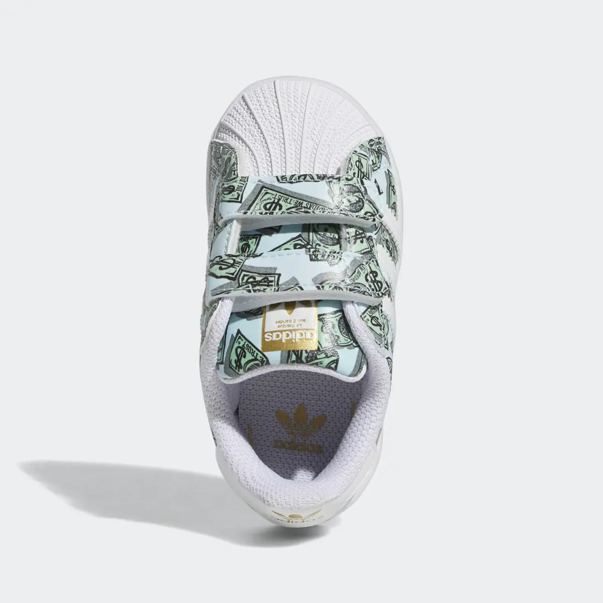 Adidas Jeremy Scott Money Print Superstar Shoes. 3