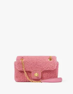 Evelyn Shearling Small Shoulder Crossbody