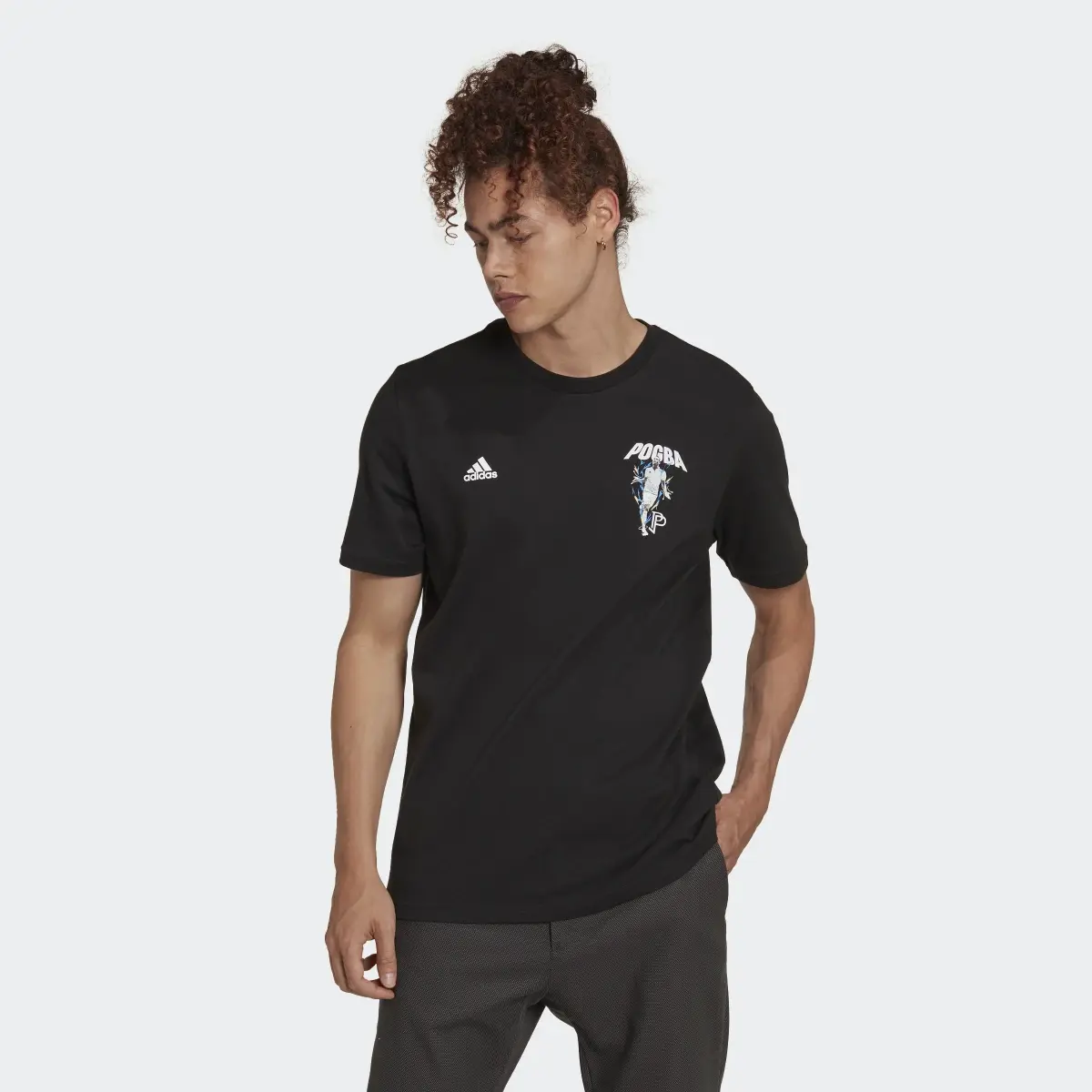 Adidas Pogba Football Icon Graphic Tee. 2