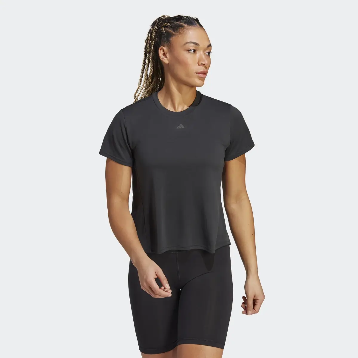 Adidas HIIT HEAT.RDY Sweat-Conceal Training Tee. 2