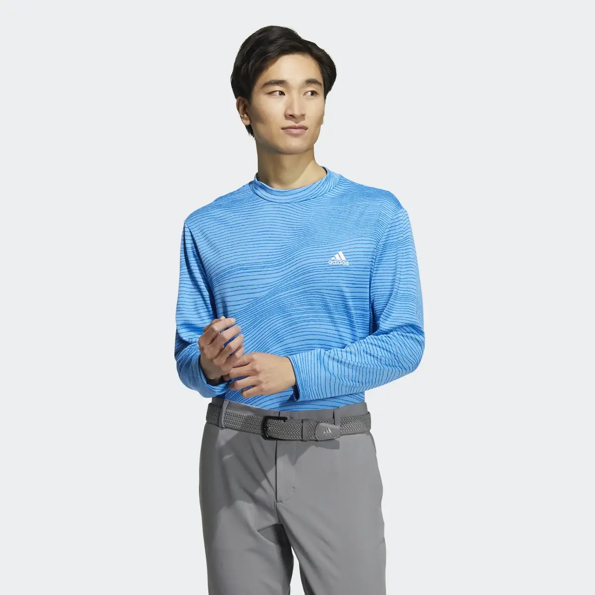 Adidas Koszulka Made to be Remade Mock Neck Long Sleeve. 2