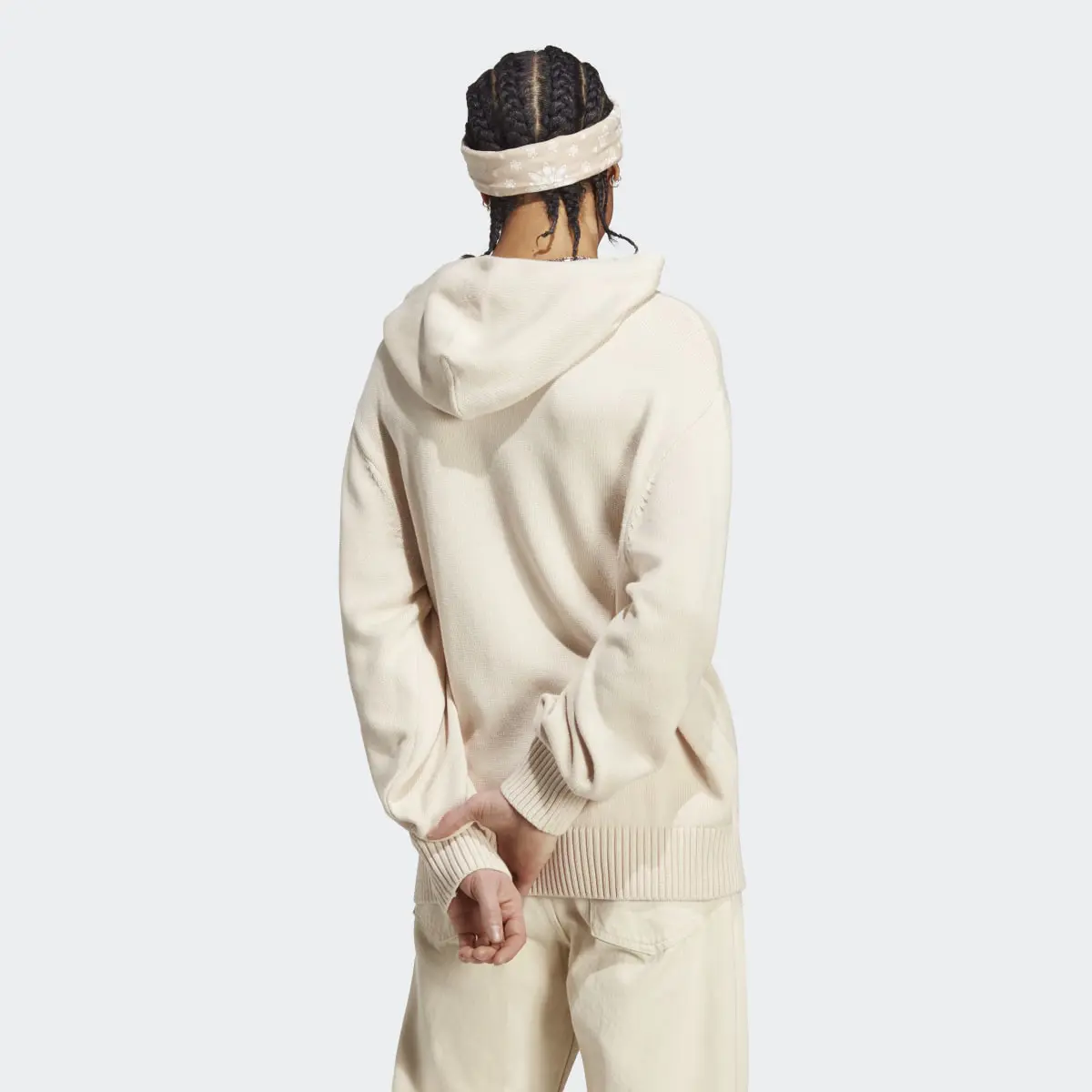 Adidas Premium Essentials Knit Hoodie. 3
