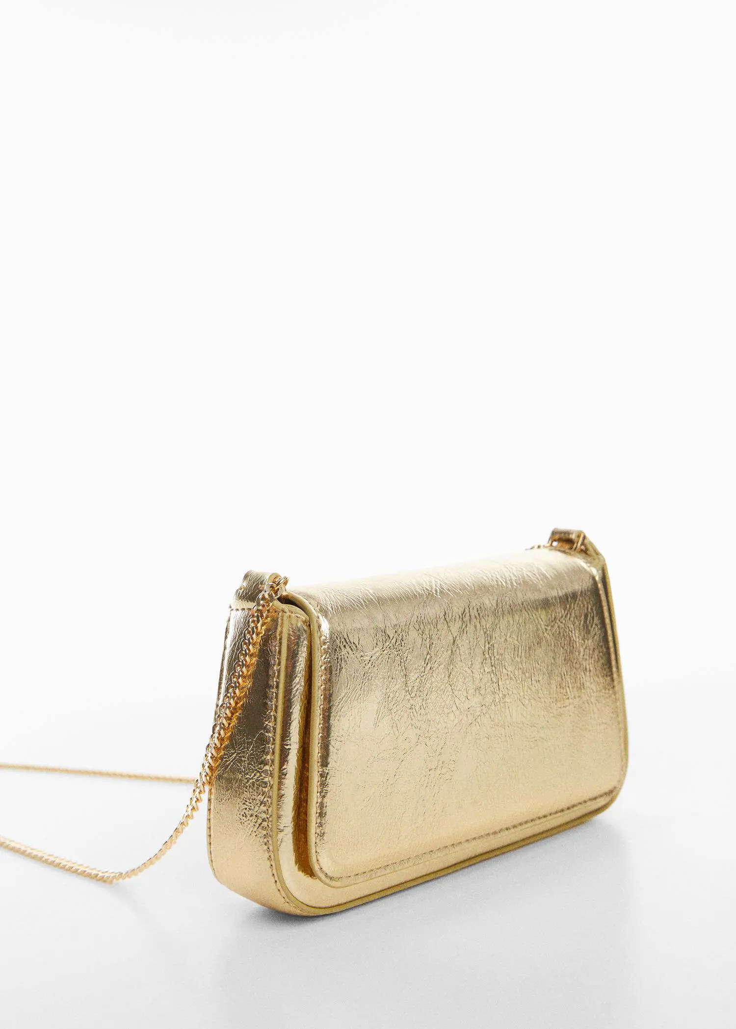 Mango Patent leather-effect chain bag. 3