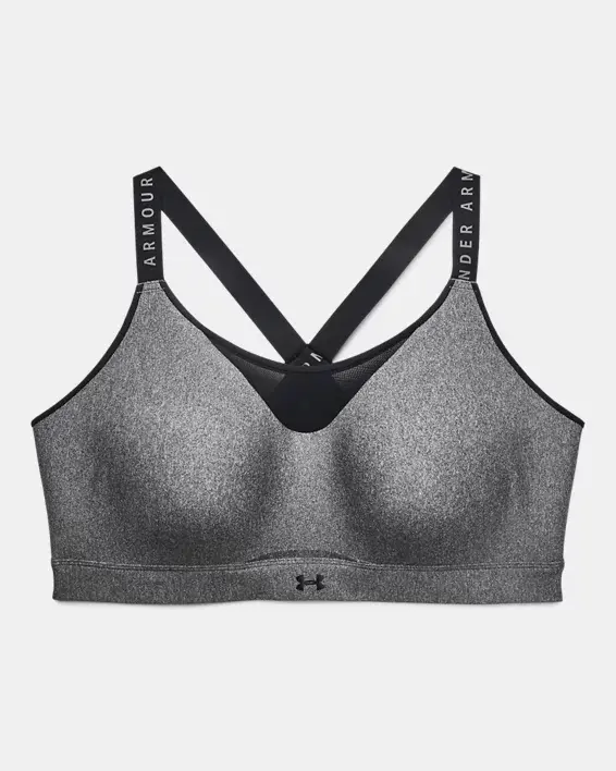 Under Armour Women's UA Infinity High Heather Sports Bra. 3