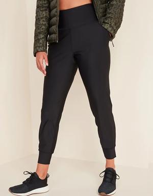 High-Waisted PowerSoft 7/8 Joggers for Women black