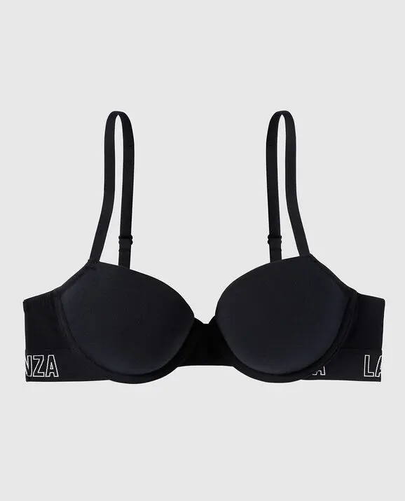 La Senza Remix Cotton Lightly Lined Demi Bra. 2