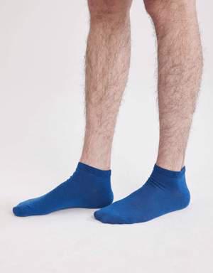 Erkek 5'li Pamuklu Patik Çorap