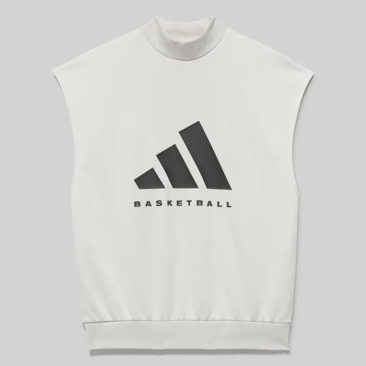 Adidas Basketball Sleeveless Sweatshirt. 2