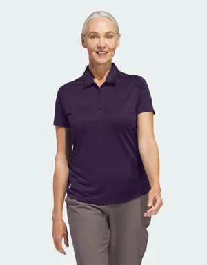 Women's Solid Performance Short Sleeve Polo Shirt