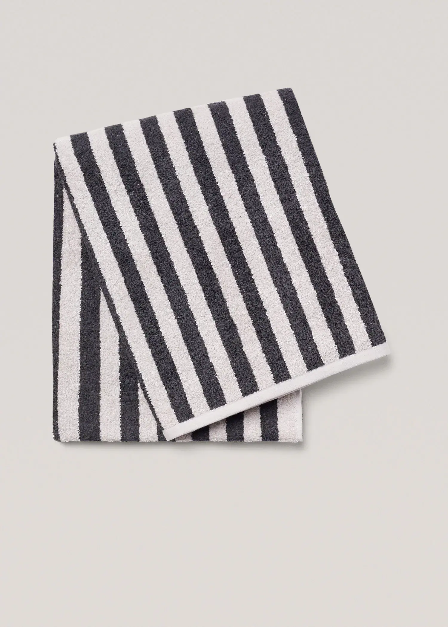 Mango 100% cotton striped beach towel 100x180cm. 1