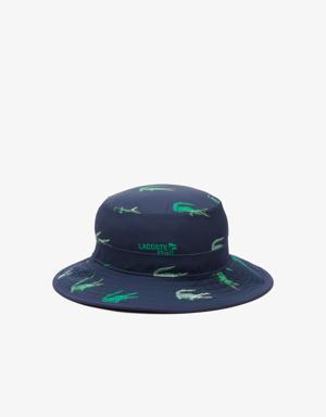 Unisex Golf Crocodile Print Hat