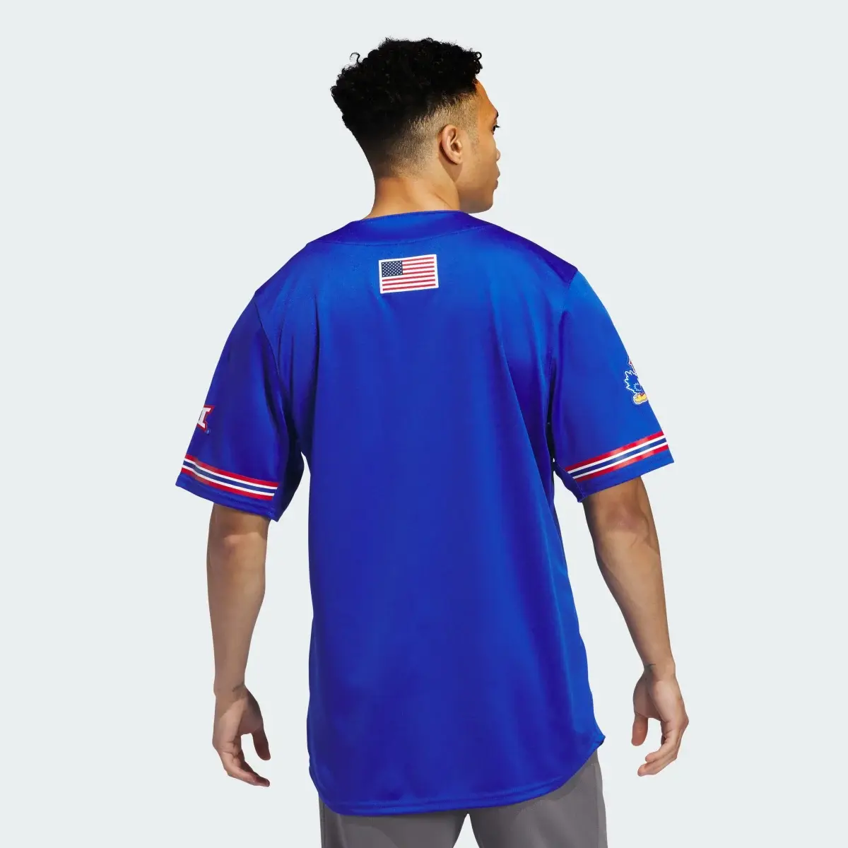 Adidas Kansas Reverse Retro Replica Baseball Jersey. 3