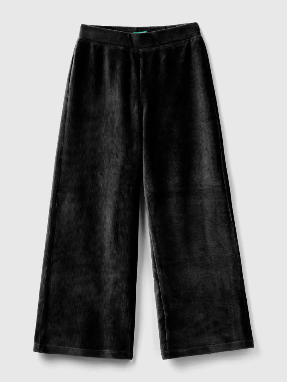 Benetton wide chenille trousers. 1