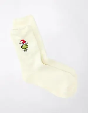 Chunky Grinch Socks