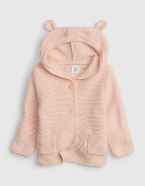 Baby Brannan Bear Sweater pink